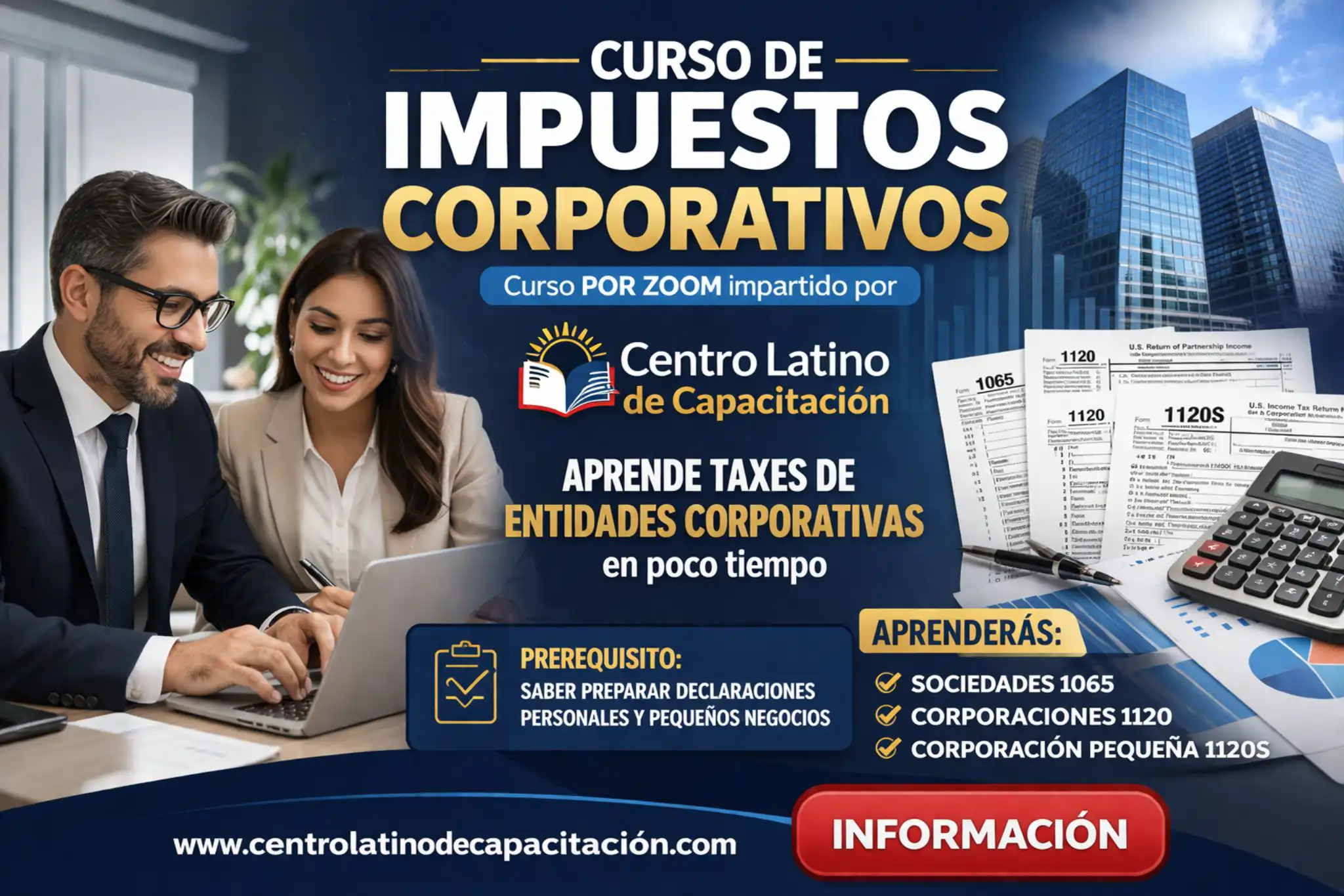 Curso Impuestos Corporativos - Centro Latino de Capacitacion