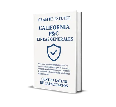 Libro: Repaso intensivo P&C de California – Librería de Centro Latino de Capacitación