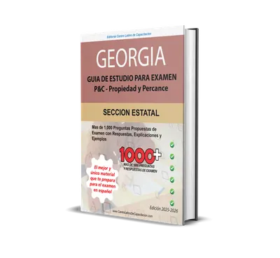 Libro: Guía de estudio P&C de Georgia – Librería de Centro Latino de Capacitación
