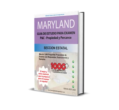 Libro: Guía de estudio P&C de Maryland – Librería de Centro Latino de Capacitación