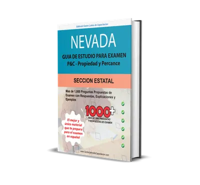 Libro: Guía de estudio P&C de Nevada – Librería de Centro Latino de Capacitación