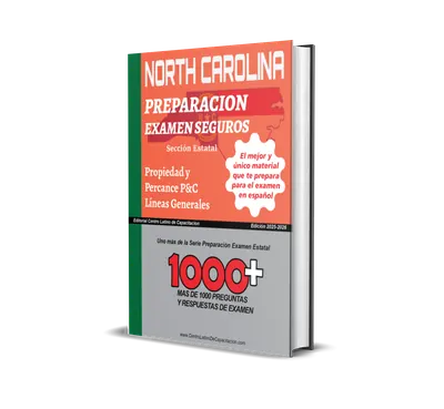 Libro: Preparación para el examen de seguros P&C de Carolina del Norte – Librería de Centro Latino de Capacitación