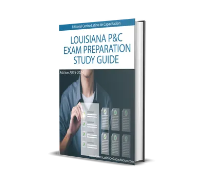 Libro: Guía de estudio P&C de Luisiana – Librería de Centro Latino de Capacitación