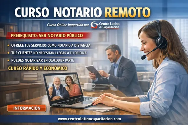 Curso de Notario Remoto en español – Centro Latino de Capacitación