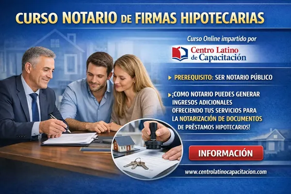 Notario de Firmas Hipotecarias en español – Centro Latino de Capacitación